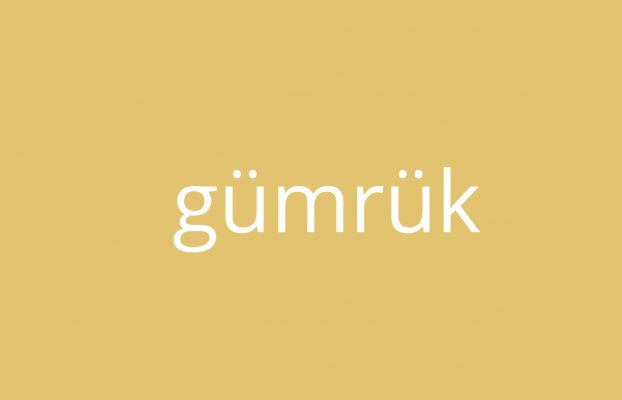 Gümrükleme nedir ?